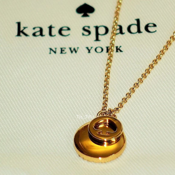 Kate Spade Spot the Spade Pave Charm Pendant - Picture 4 of 5
